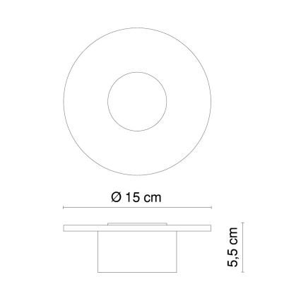 GLOBO 32401 - Luminaire extérieur LED DANA 10xLED/0,06W/3V/230V IP44