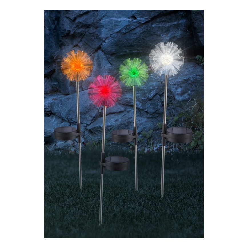 Globo 33054-16 - LED Lampe solaire LED/1,2V IP44 rose