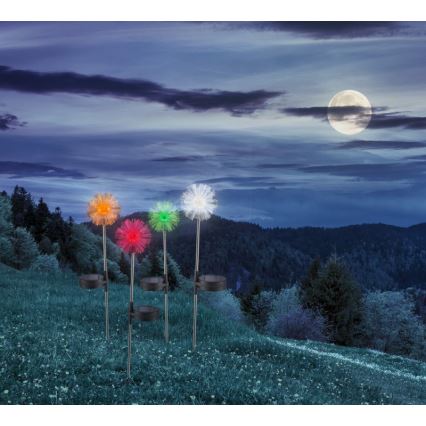 Globo 33054-16 - LED Lampe solaire LED/1,2V IP44 rose