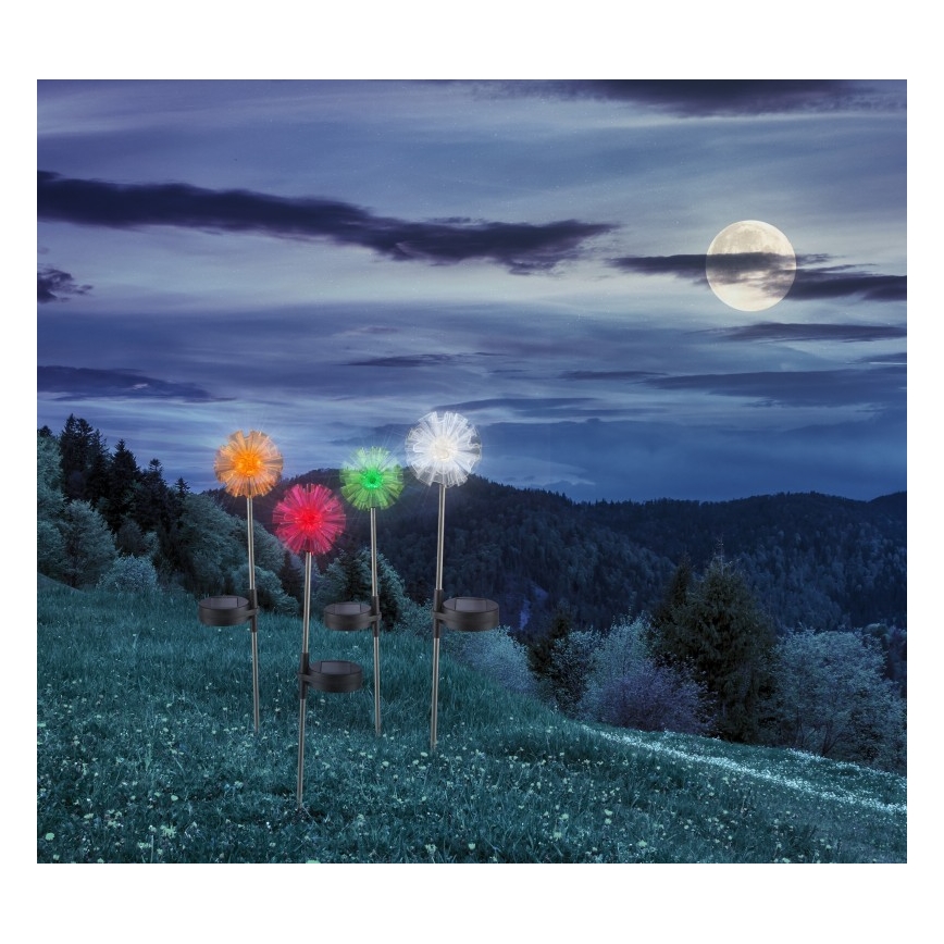 Globo 33054-16 - LED Lampe solaire LED/1,2V IP44 rose