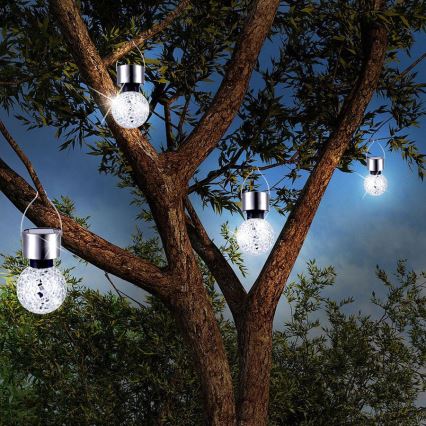 Globo 33056 - Luminaire solaire LED/0,06W/3,2V IP44 400 mAh