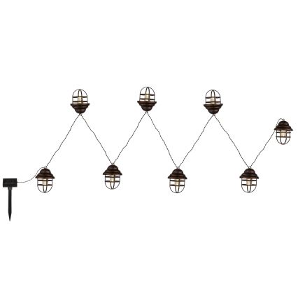 Globo - Lumière solaire décorative 8xLED/3,2V IP44