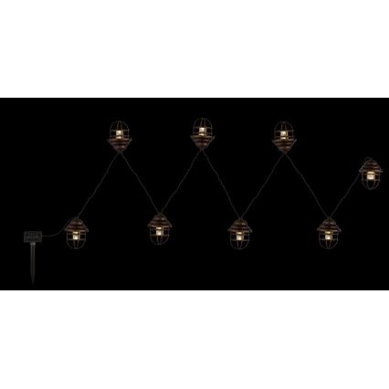 Globo - Lumière solaire décorative 8xLED/3,2V IP44