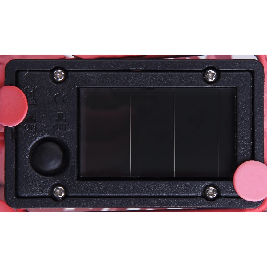 Globo - Lampe solaire LED/3V IP44 300 mAh flamant rose