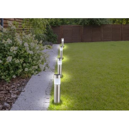 Globo - LOT 4x Lampe solaire LED/0,07W/3V IP44 600 mAh