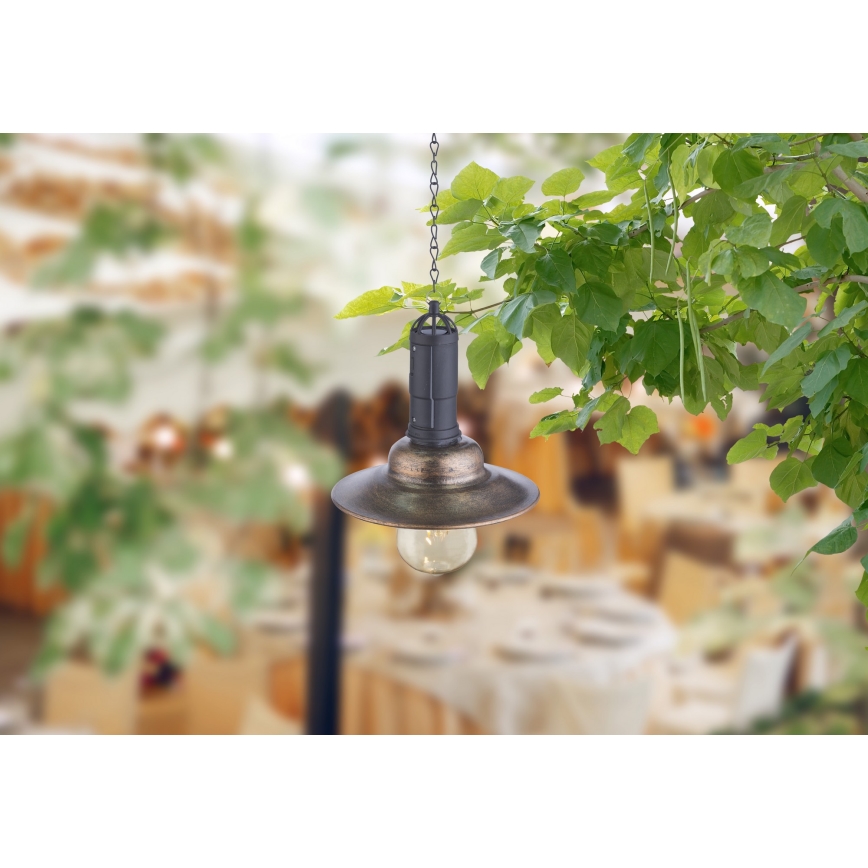 Globo - Suspension solaire LED sur chaîne LED/0,06W/1,2V IP44 150 mAh