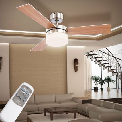 GLOBO 0333 - Ventilateur de plafond ALANA 2xE14/40W/230V
