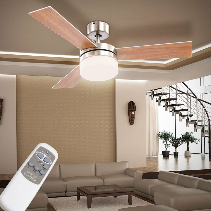 GLOBO 0333 - Ventilateur de plafond ALANA 2xE14/40W/230V