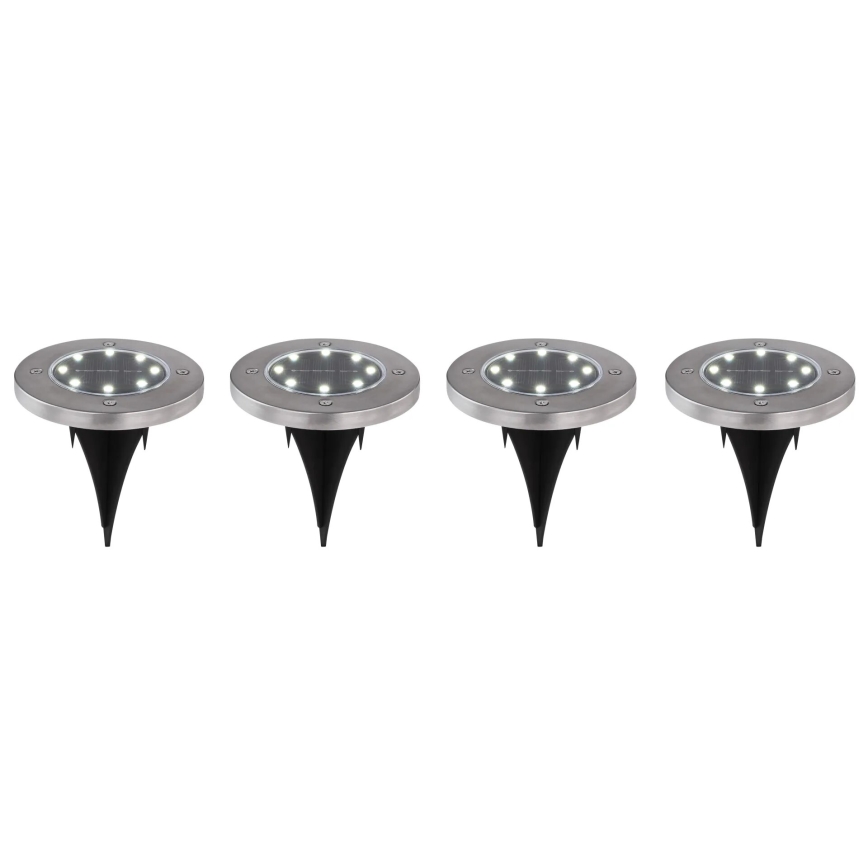 Globo - LOT 4x Lampe solaire LED/0,1W/3V IP44