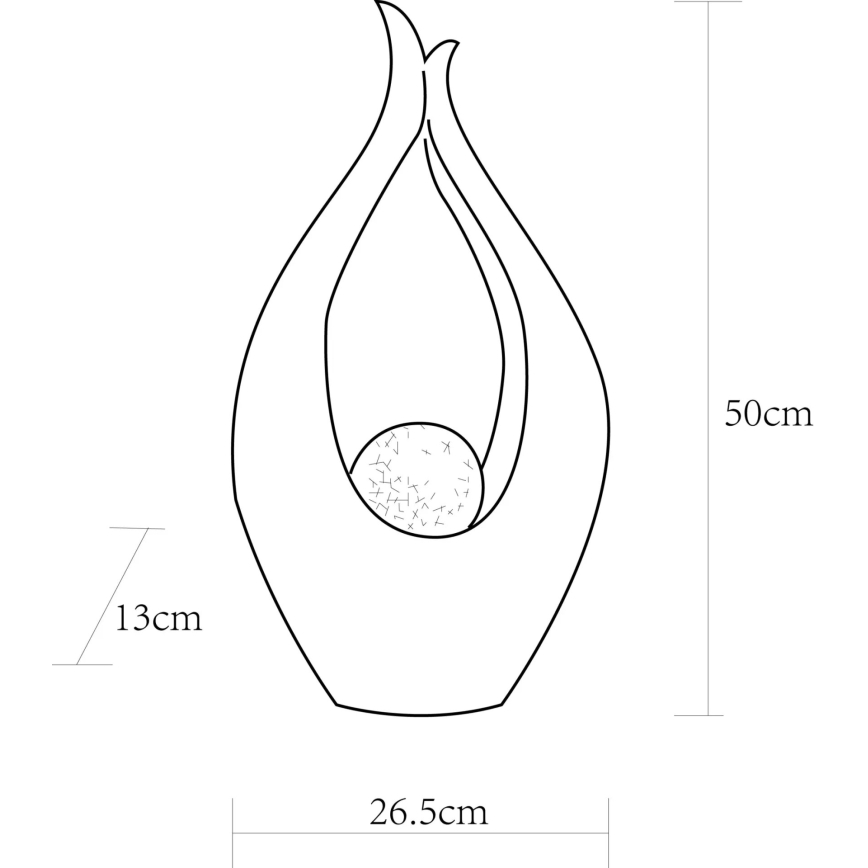 Globo - Éclairage solaire LED/0,06W/3V IP44