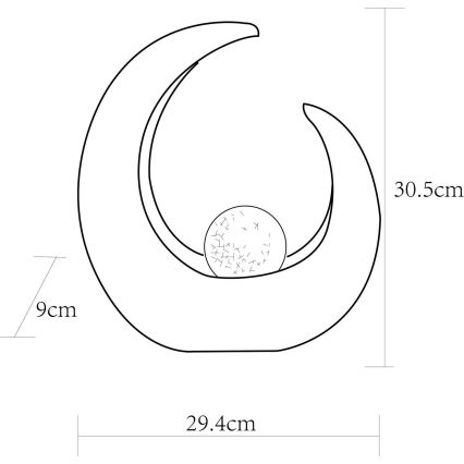 Globo - Éclairage solaire LED/0,02W/3V IP44