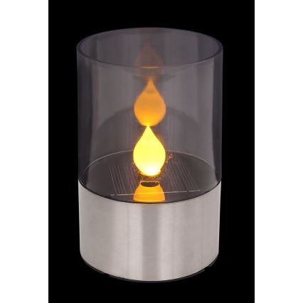 Globo - Luminaire solaire à LED/0,06W/1,2V 1800K IP44 100 mAh