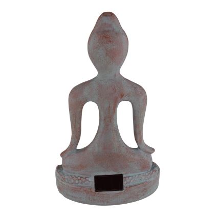 Globo - Lampe solaire LED 3V IP44 200 mAh, statue de Bouddha