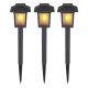 Globo - LOT 3x Lampe solaire 3xLED/1,2V IP44