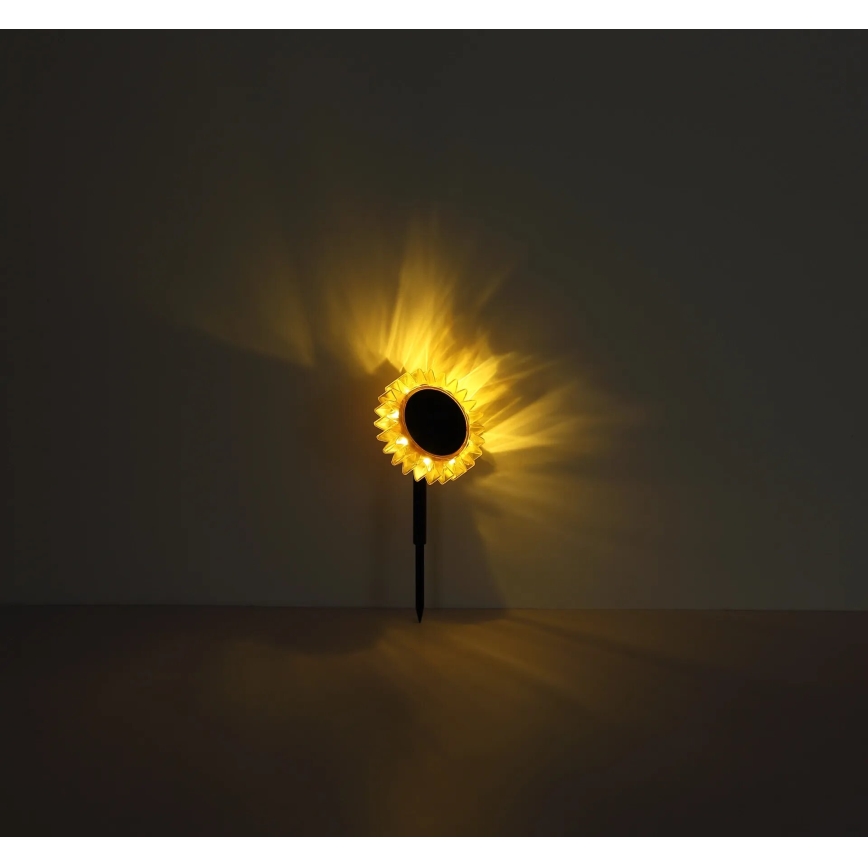 Globo - Lampe solaire LED/0,06W/3V slunečnice IP44