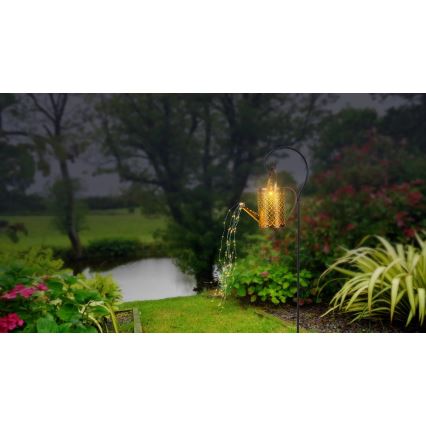 Globo - Lampe solaire LED 3,2 V IP44, 500 mAh en forme de bouilloire