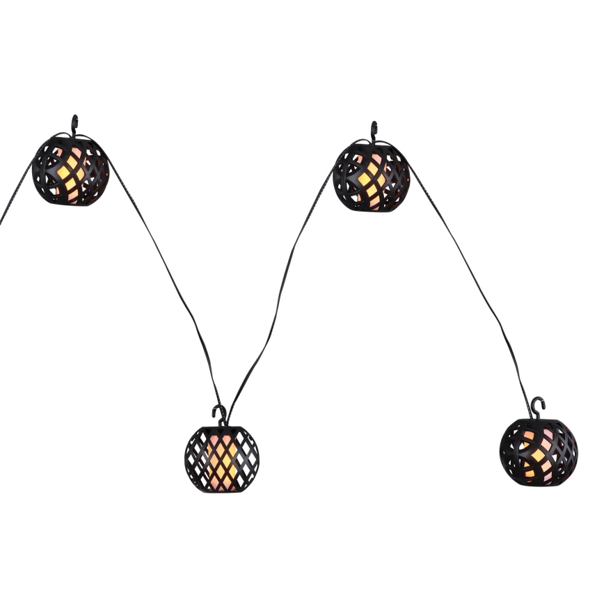 Globo - Guirlande décorative solaire 98xLED/0,1W/3V 410 cm IP44 600 mAh