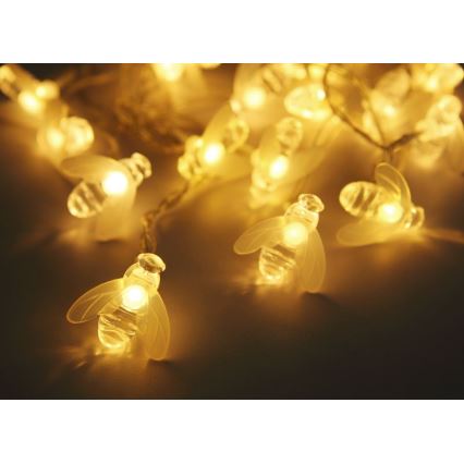 Globo - Guirlande solaire 20xLED/0,06W/3V IP44
