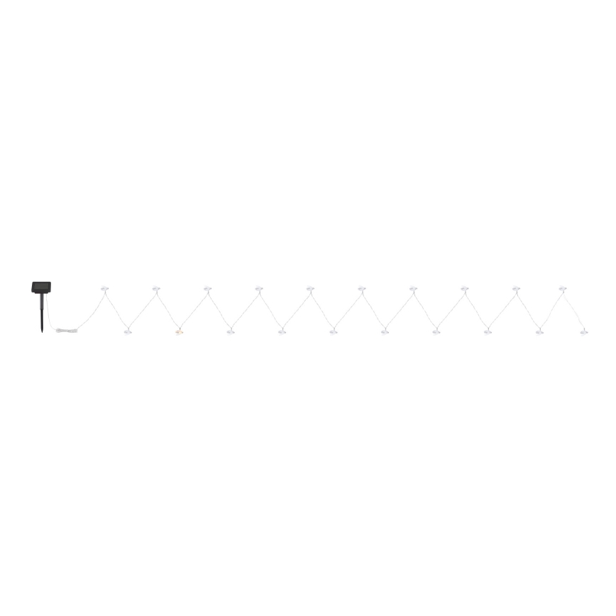 Globo - Guirlande solaire 20xLED/0,06W/3V IP44