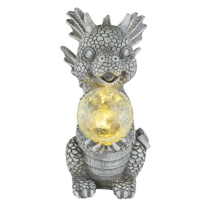 Globo - Décoration solaire LED LED/0,02W/3V IP44 dragon 300 mAh