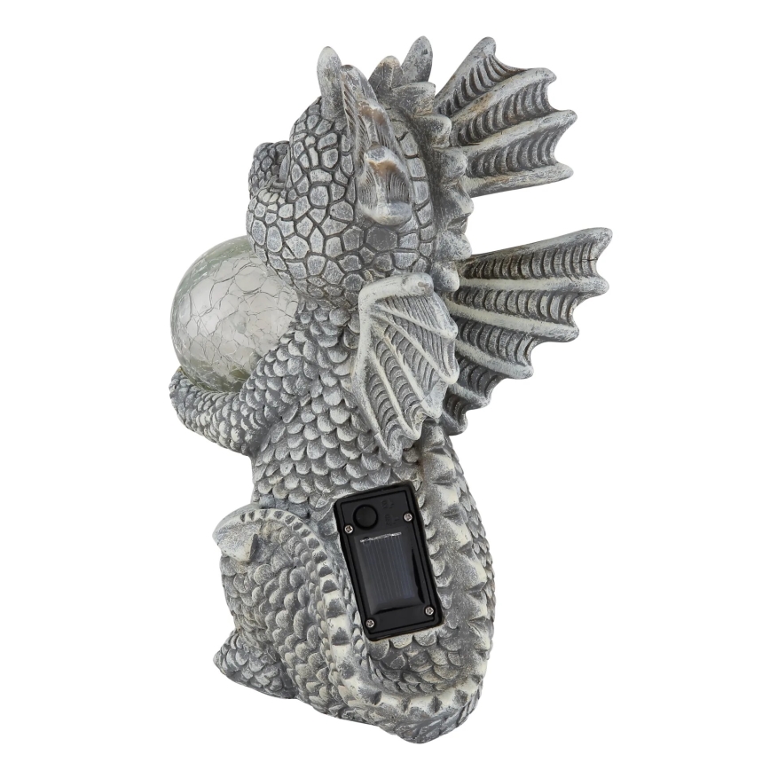 Globo - Décoration solaire LED LED/0,02W/3V IP44 dragon 300 mAh