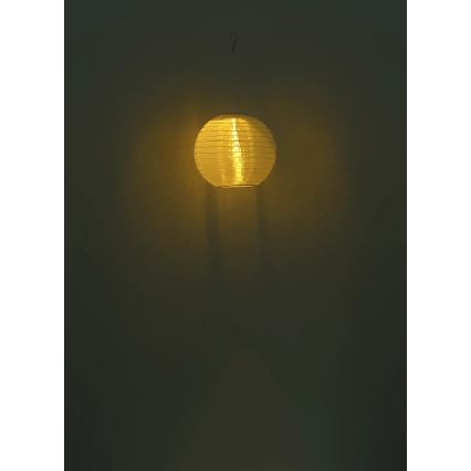 Globo - Suspension solaire LED/0,5W/3V IP44 blanc