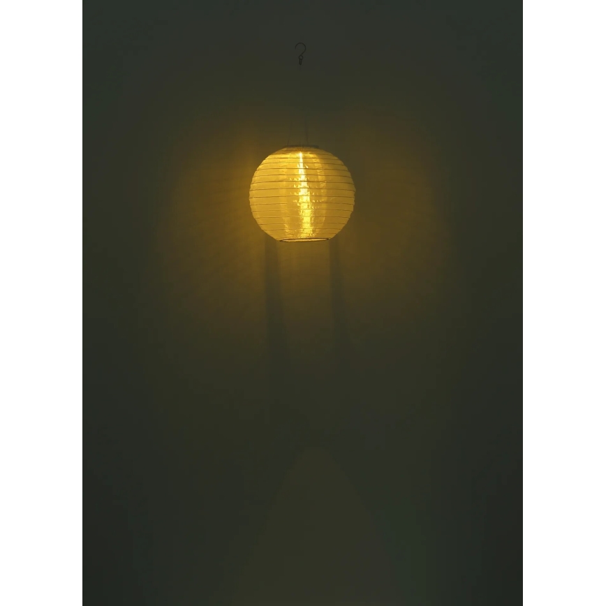 Globo - Suspension solaire LED/0,5W/3V IP44 blanc