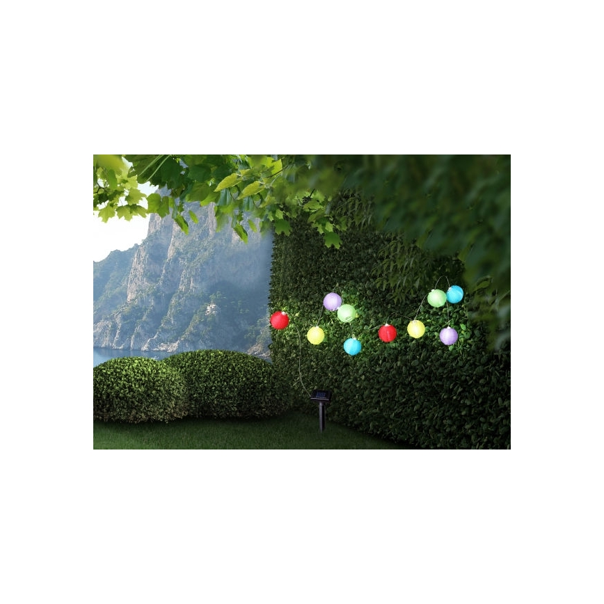 Globo 33971 - Guirlande solaire LED 10xLED/0,06W/1,2V IP44