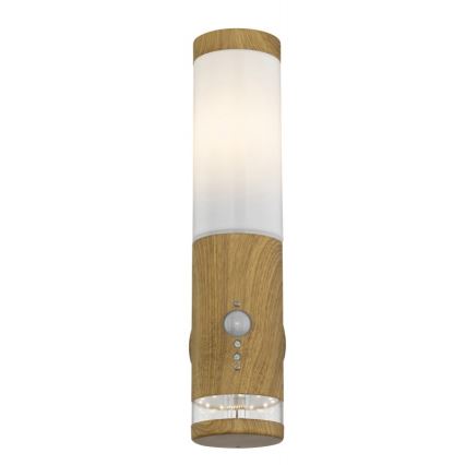 Globo - Applique murale d'extérieur avec détecteur 1xE27/15W/230V IP44
