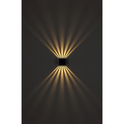Globo - Applique murale d'extérieur LED/6W/230V IP54 anthracite