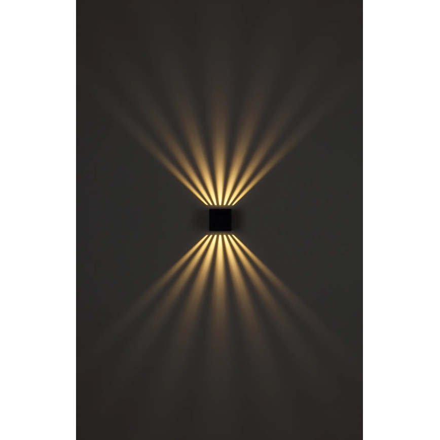 Globo - Applique murale d'extérieur LED/6W/230V IP54 anthracite