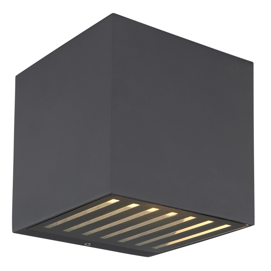 Globo - Applique murale d'extérieur LED/6W/230V IP54 anthracite