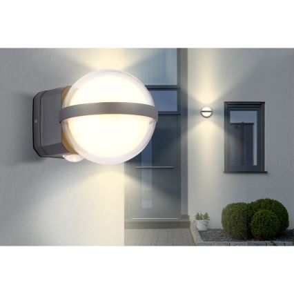 Globo - Applique murale extérieure LED/12W/230V IP54 noir