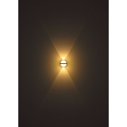 Globo - Applique murale extérieure LED/12W/230V IP54 noir
