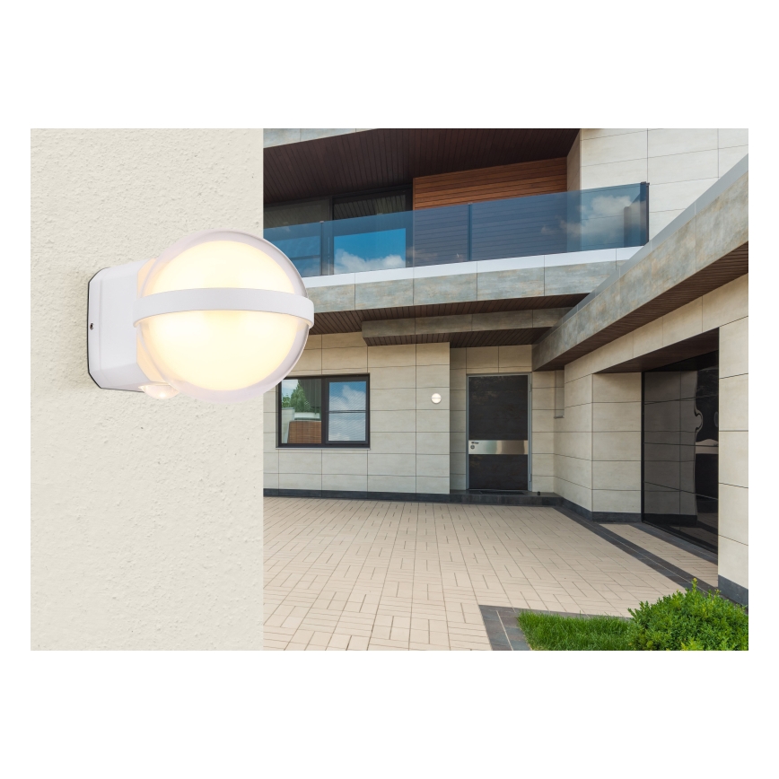 Globo - Applique murale extérieure LED/12W/230V IP54 blanc