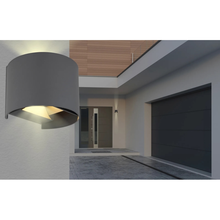 Globo - Applique murale d'extérieur LED 2xLED/3W/230V IP54