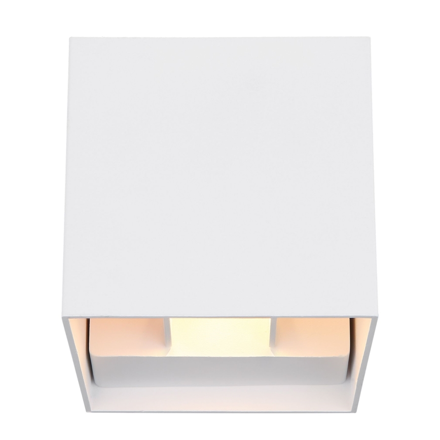 Globo - Applique murale LED extérieure 2xLED/3W/230V IP44 blanc