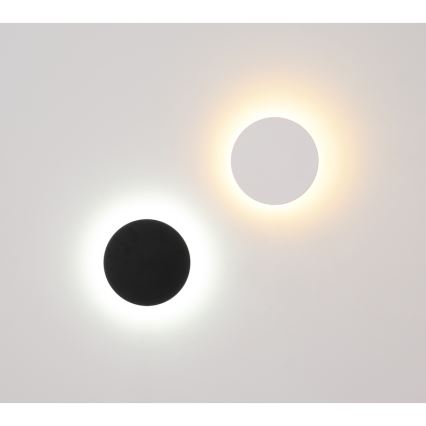 Globo - Applique murale extérieure LED/15W/230V 3000/4000/6000K d. 25,2 cm IP44 noir