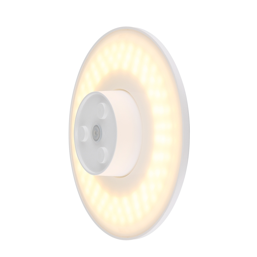 Globo - Applique murale extérieure LED/15W/230V 3000/4000/6000K d. 25,2 cm IP44 blanc