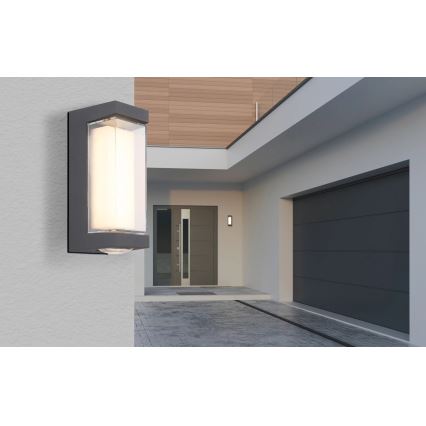 Globo - Applique murale extérieure LED/12W/230V 3000K IP54 anthracite