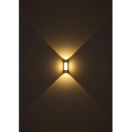 Globo - Applique murale extérieure LED/12W/230V 3000K IP54 anthracite