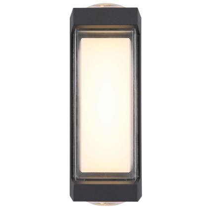 Globo - Applique murale extérieure LED/12W/230V 3000K IP54 anthracite