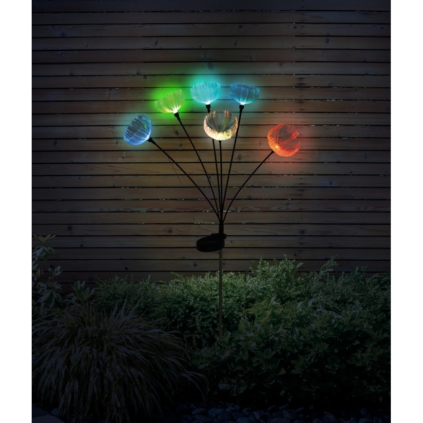 Globo - Lampe solaire LED RGB 6xLED/1,2V IP44 300 mAh