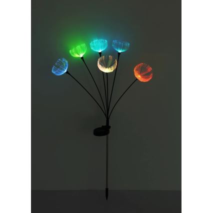 Globo - Lampe solaire LED RGB 6xLED/1,2V IP44 300 mAh