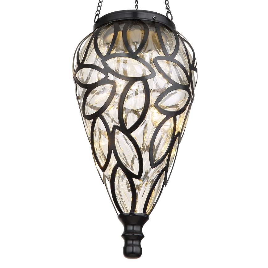 Globo - Éclairage solaire LED/0,9W/3,2V IP44 200 mAh transparent