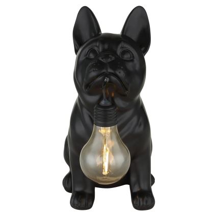 Globo - Lampe solaire LED/3V IP44 300 mAh chien noir