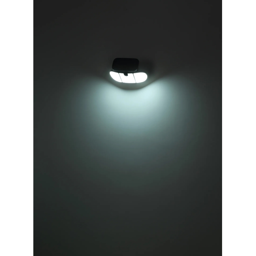 Globo - Luminaire solaire LED avec détecteur LED/3,7V IP44 2000 mAh