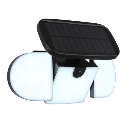 Globo - Luminaire solaire LED avec détecteur LED/3,7V IP44 2000 mAh
