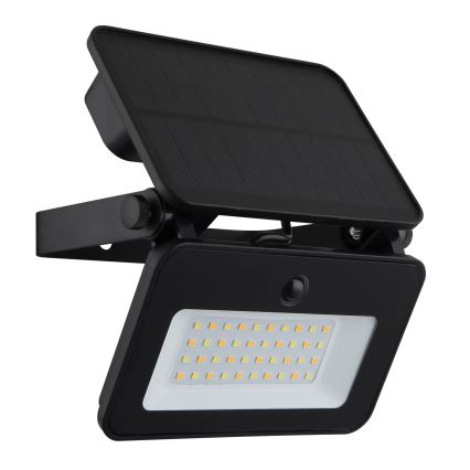 Globo - Luminaire solaire LED dimmable avec capteur, 8 W / 5 V, 3000 / 4000 / 6500 K, IP65, 2200 mAh