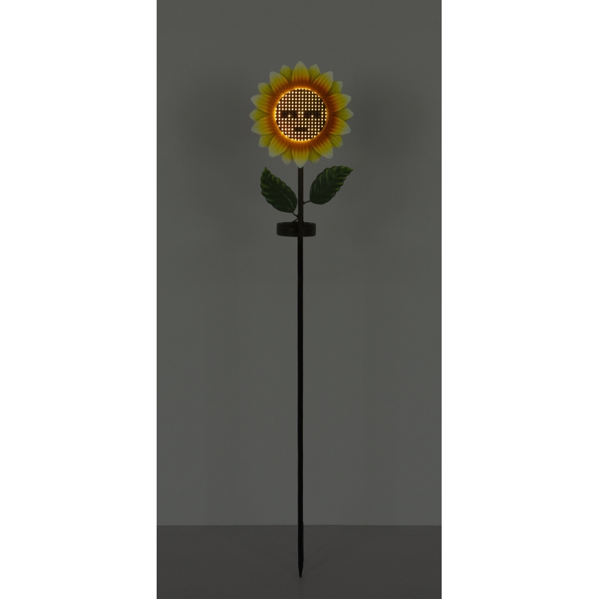 Globo - Luminaire solaire LED 200xLED/3V IP44 600 mAh en forme de fleur